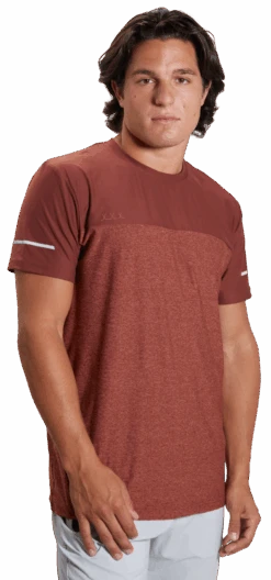 Bauer Fleece Colour Block Training Tee Adult -Hockey Supremacy 1059671 Rust 2263