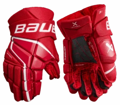 Bauer Vapor 3X Intermediate Hockey Gloves -Hockey Supremacy 3X SR FRONT RED2 aad738a5 bcda 41b8 b600 e08de21139e5