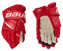 Bauer Vapor 2X Senior Hockey Gloves -Hockey Supremacy 604994 RED 01