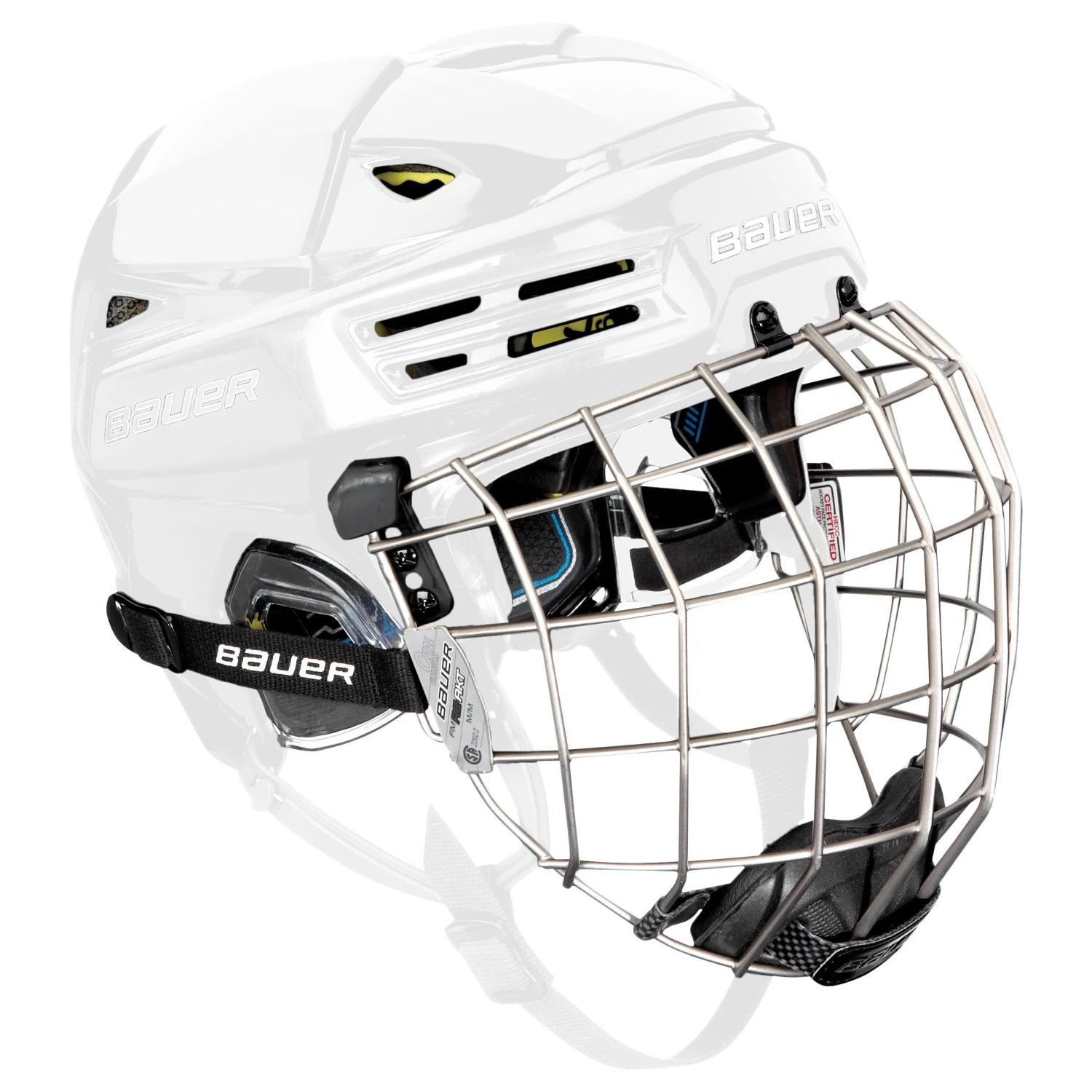 Bauer Re-Akt 200 Combo Hockey Helmet 2 Bauer Re-Akt 200 Combo Hockey Helmet - Image 2