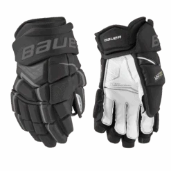 Bauer Supreme Ultrasonic Senior Hockey Gloves 8 Bauer Supreme Ultrasonic Senior Hockey Gloves -Hockey Supremacy 629088 BLK 01