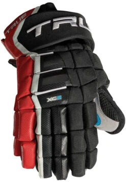 True Hockey True XC9 2020 Senior Hockey Gloves -Hockey Supremacy B2RAssets 770x1206 red black 1