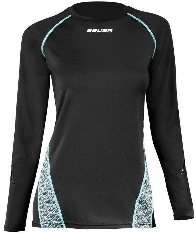 Bauer NG Women's Long Sleeve Base Layer Crew 1 Bauer NG Women's Long Sleeve Base Layer Crew