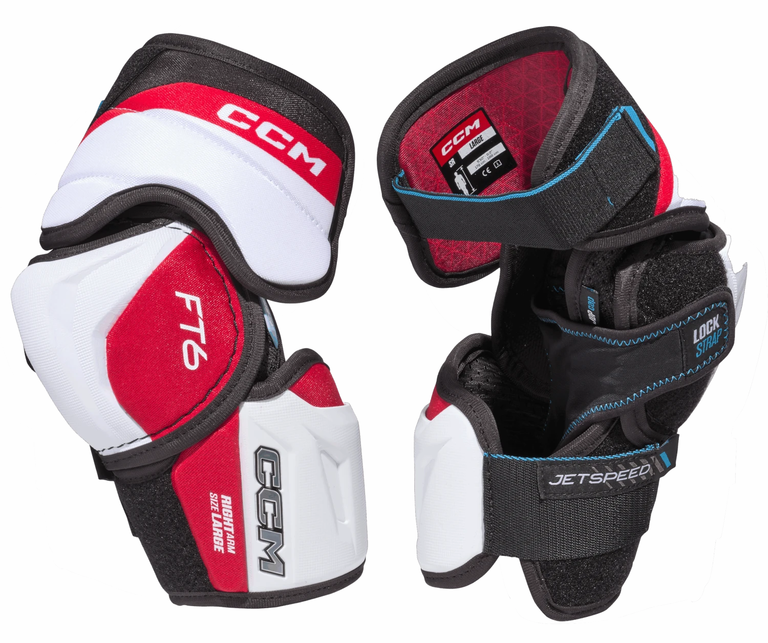 CCM JetSpeed FT6 Junior Elbow Pads 1 CCM JetSpeed FT6 Junior Elbow Pads