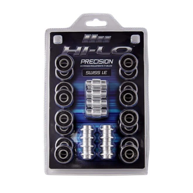 Bauer Roller S19 HI-LO Swiss LE 608 Bearings 1 Bauer Roller S19 HI-LO Swiss LE 608 Bearings