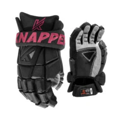 Knapper AK7 Ball Hockey Gloves -Hockey Supremacy Knapper gants AK7 noir rose 900x 2787e387 8295 4d6f 8023 dfd6fab88377