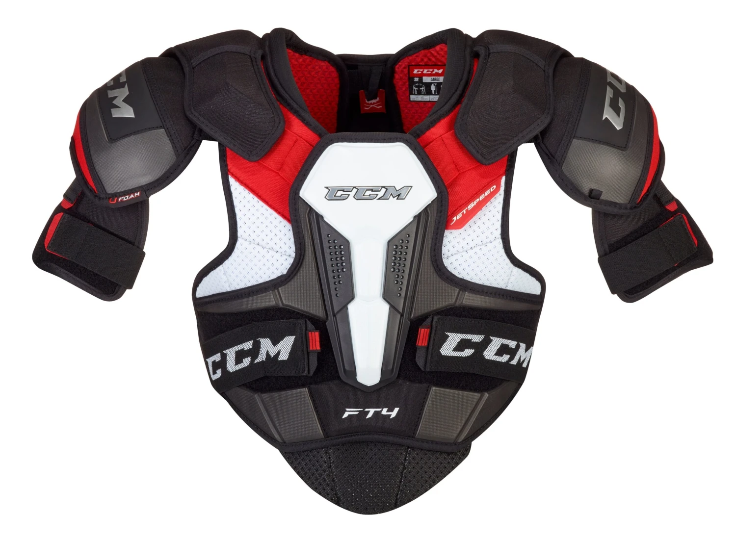 CCM JetSpeed FT4 Junior Shoulder Pads 1 CCM JetSpeed FT4 Junior Shoulder Pads