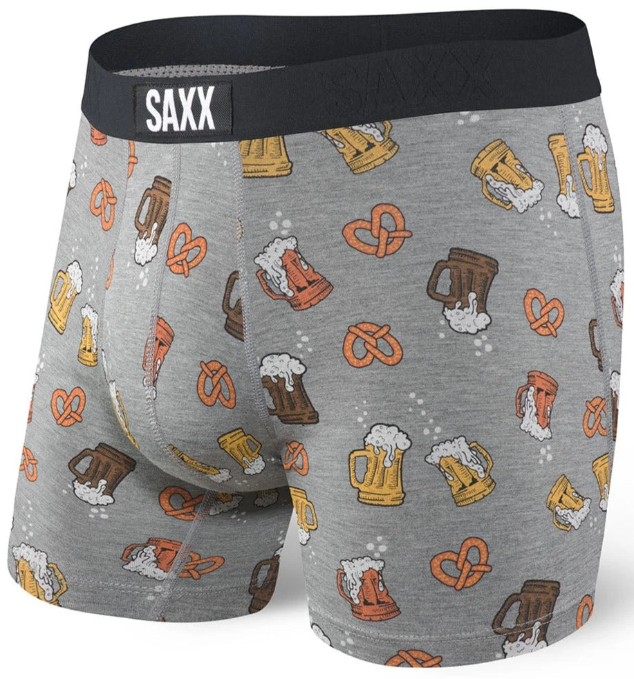 SAXX Vibe Boxer Brief Grey Beer Cheers 1 SAXX Vibe Boxer Brief Grey Beer Cheers
