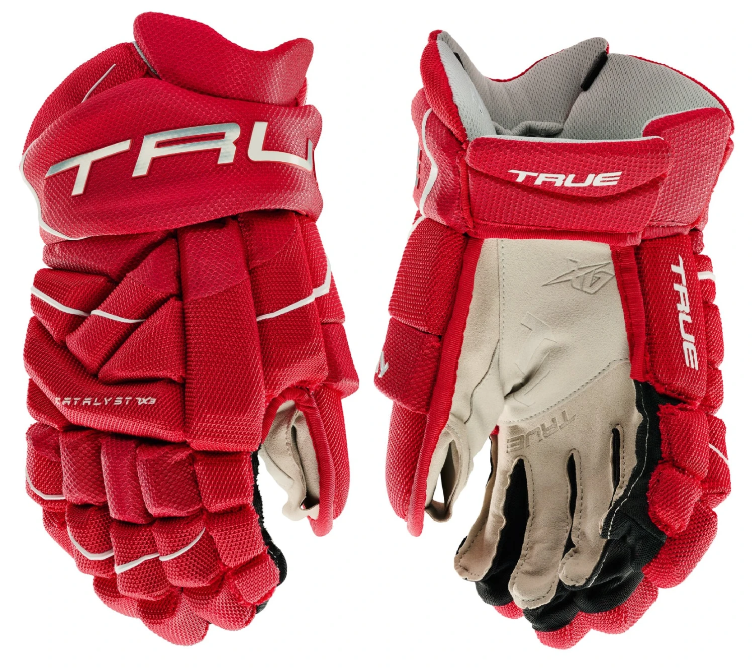 True Hockey True Catalyst 7X3 Junior Hockey Gloves 4 True Hockey True Catalyst 7X3 Junior Hockey Gloves - Image 4