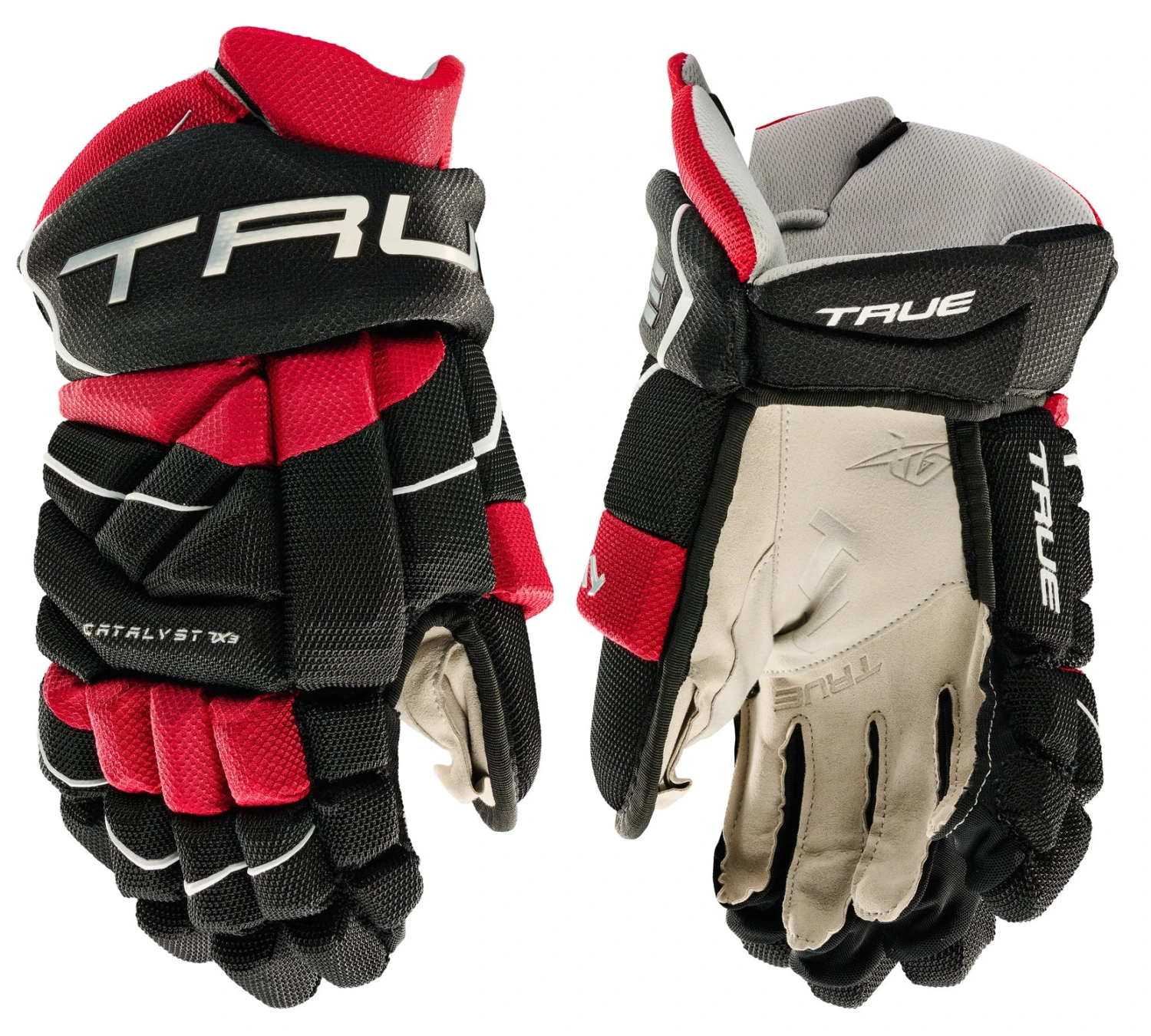 True Hockey True Catalyst 7X3 Junior Hockey Gloves 2 True Hockey True Catalyst 7X3 Junior Hockey Gloves - Image 2