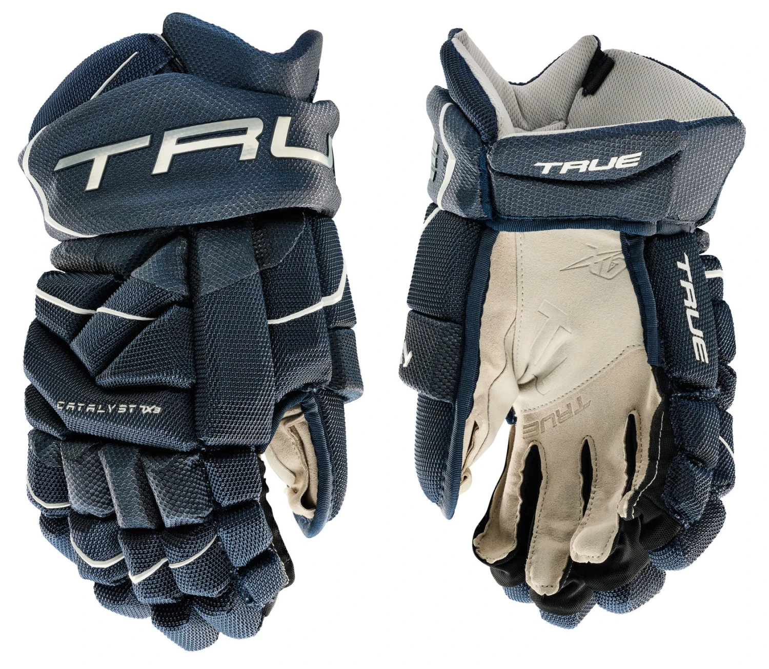 True Hockey True Catalyst 7X3 Junior Hockey Gloves 3 True Hockey True Catalyst 7X3 Junior Hockey Gloves - Image 3