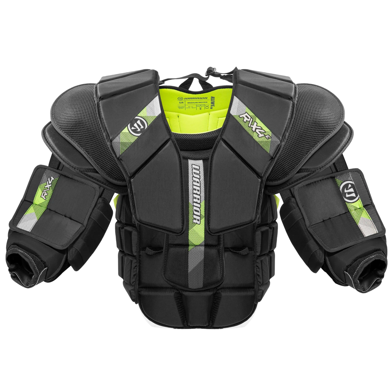 Warrior Ritual X4 E Intermediate Goalie Chest Protector 1 Warrior Ritual X4 E Intermediate Goalie Chest Protector