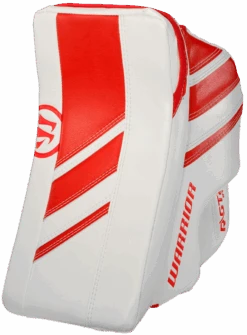 Warrior Ritual GT2 Intermediate Goalie Blocker -Hockey Supremacy warrior ritual gt2 intermediate goalie blocker white red