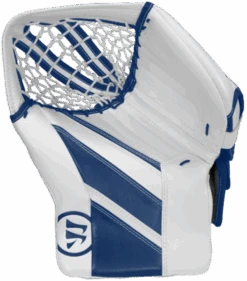 Warrior Ritual GT2 Senior Goalie Catcher -Hockey Supremacy warrior ritual gt2 senior goalie catcher white blue