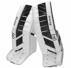 Warrior Ritual GT2 Senior Goalie Pads (w/ Knee Pads) 14 Warrior Ritual GT2 Senior Goalie Pads (w/ Knee Pads) -Hockey Supremacy warrior ritual gt2 senior goalie pads white black